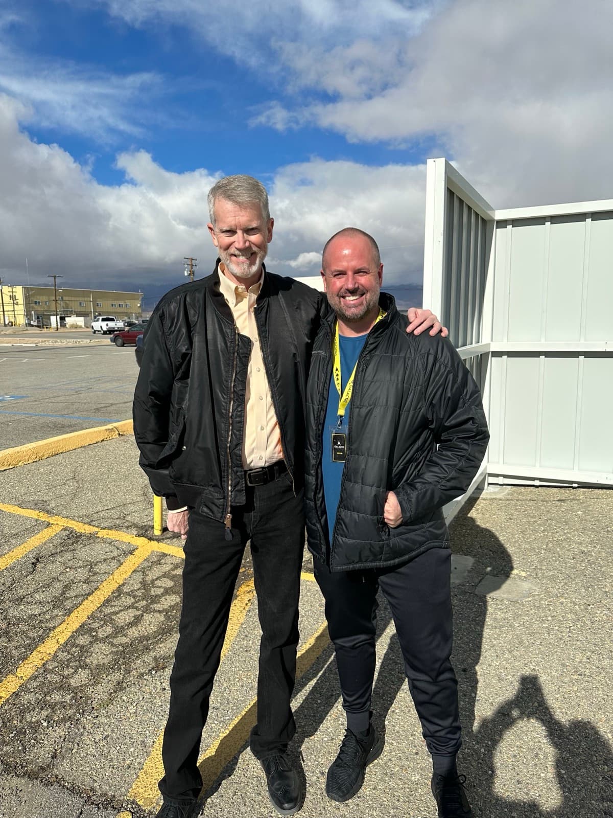 Steve Justice at Virgin Galactic